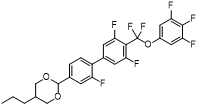 2-[4′-[Difluoro(3,4,5-trifluorophenoxy)methyl]-2,3′,5′-trifluoro[1,1′-biphenyl]-4-yl]-5-propyl-1,3-dioxane