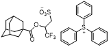 triphenylsulfonium 2-(adamantan-1-ylcarbonyloxy)-3,3,3-trifluoropropane-1-sulfonate