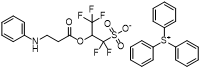 triphenylsulfonium 2-(adamantan-1-ylcarbonyloxy)-3,3,3-trifluoropropane-1-sulfonate