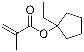 1-ethylcyclopentyl methacrylate