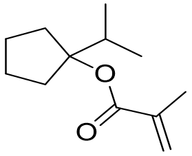 1-isopropylcyclopentyl methacrylate